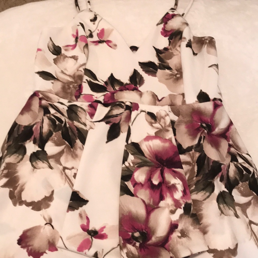 Love Culture Flor Romper (worn once)
